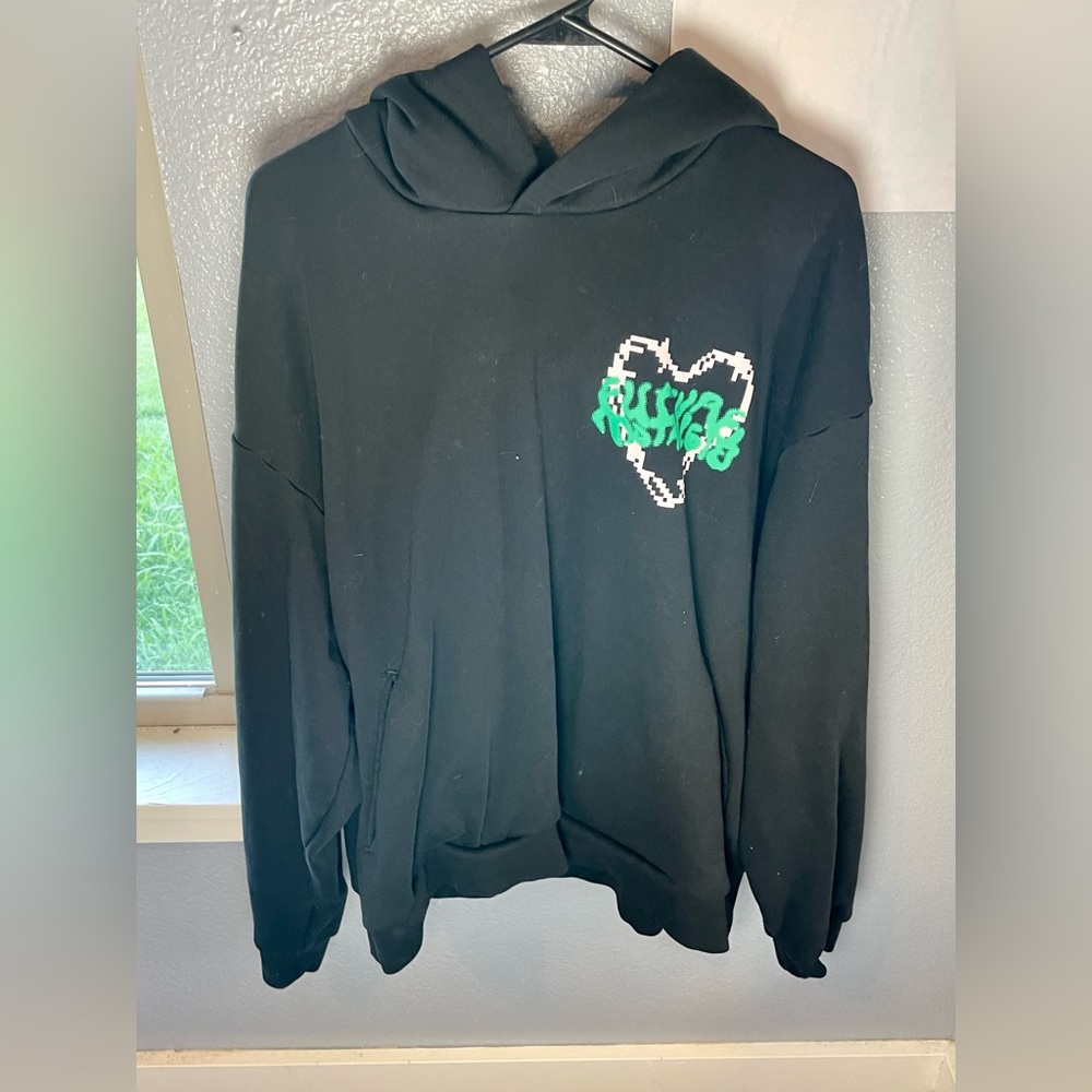 Dua Lipa future nostalgia tour black hoodie (only worn a few times)